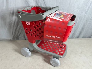 New Target Kids 12 piece Shopping Cart Grocery Playset