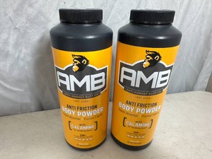 2 New Jars of AMB Anti Friction Body Powder