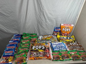 Assorted Candy, Tootsie Pops, Haribo Gummy Candy, Dots, Frooties, and More