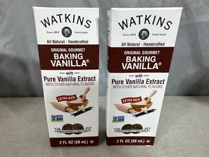 2 New Bottles of Watkins Baking Vanilla