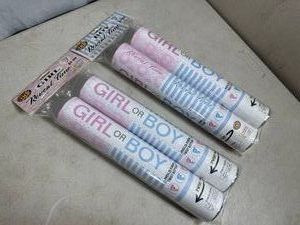 New Boy and Girl Gender Reveal Confetti Cannons