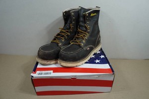 Thorogood Mens 8 Briar Pitstop Work Boots - Size 11