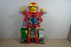 Marvel Super Hero Adventures Iron Man Headquarters Playset