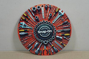 Snap-On Metal Sign