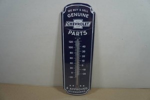 Vintage Style Chevrolet Thermometer