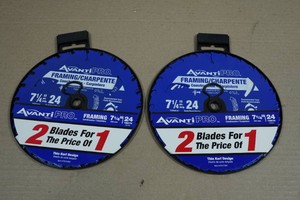 4 Avanti Pro 7-14 Framing Circular Saw Blades