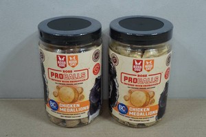 2 Boss Dog Pro Balls Chicken Meatballs Dog Treats