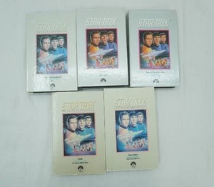 Vintage Star Trek The Collectors Edition VHS Tapes (5ct)
