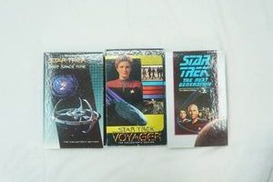 Vintage Star Trek Collectors Edition VHS Tapes