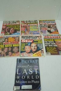 Vintage Enquire, Globe, Star & Discover Magazine