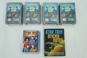 Star Trek Playing Cards, Star Trek Collector Playing Cards, Star Trek Sticky Notes
