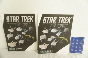 Eaglemoss Star Trek The Official Starships Collection Series Guides 2ct