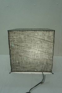 Star Trek Borg Cube floor standing paper lantern lamp 18x18x18