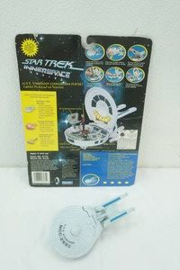 Star Trek Innerspace Series. U.S.S. Stargazer Mini Play Set (with original cardboard packaging)
