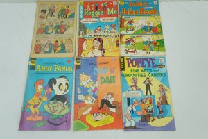 6ct Vintage Comic Books