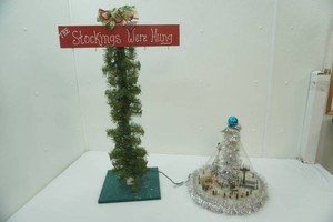 Christmas Stocking Stand and Tree