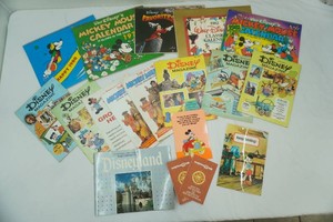 Vintage Disney Books, Magazines, and Calendar