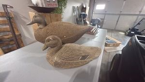 Pair of antique decoys