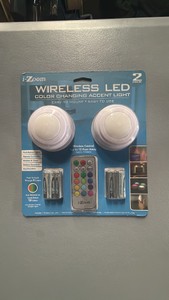 Brand new wireless led color changing lights