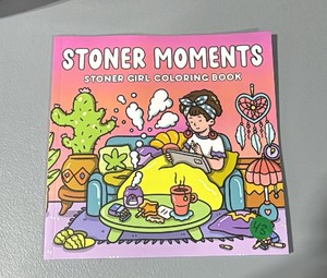Brand new stoner coloring book