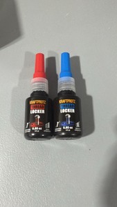 Brand new bottles of thread locker