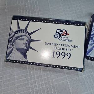 1999,2000 US Mint Proof Sets (2)