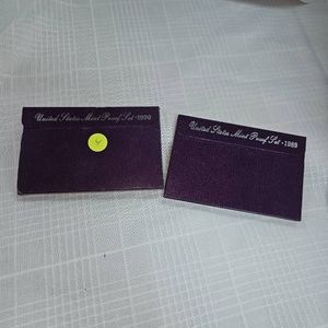 1989,1990 US Mint Proof Sets (2)