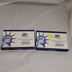 2002,2003 US Mint Proof Sets (2)