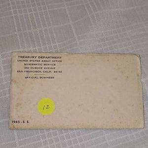 1965 US Mint Proof Set