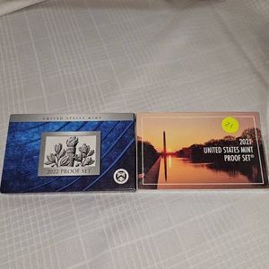 2021,2022 US Mint Proof Sets (2)