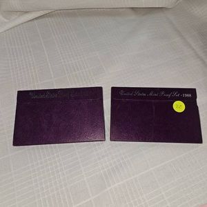 1987,1988 US Mint Proof Sets (2)