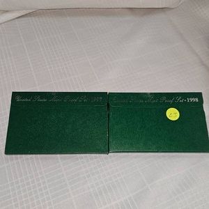 1997,1998 US Mint Proof Sets (2)