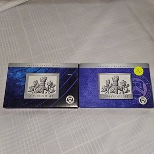 2023, 2024 US Mint Proof Sets (2)
