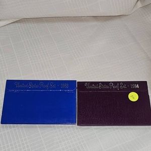 1983,1984 US Mint Proof Sets (2)