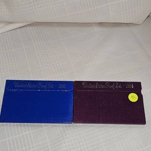 1984,1983 US Mint Proof Sets (2)