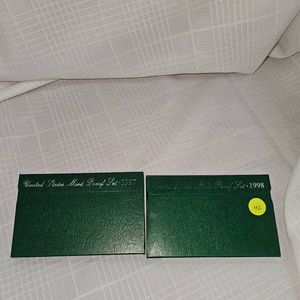 1997,1998 US Mint Proof Sets (2)