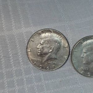 1965,1967 Kennedy Halfs, 50c