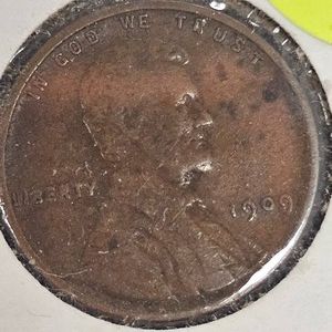 1909 VDB Wheat Penny 1c