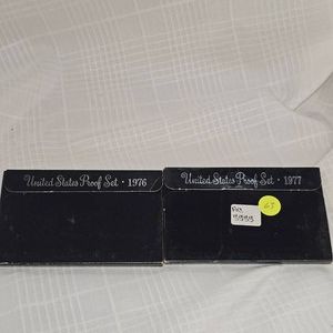 1976,1977 US Mint Proof Sets (2)