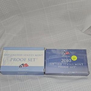 2009,2010 US Mint Proof Sets (2)