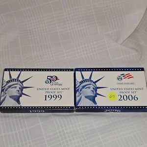 1999,2006 US Mint Proof Sets (2)