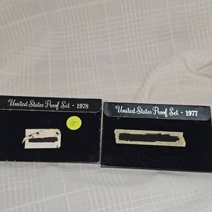 1977,1978 US Mint Proof Sets (2)