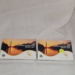 2014,2015 US Mint Proof Sets (2)