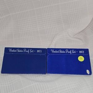 1971,1972 US Mint Proof Sets (2)