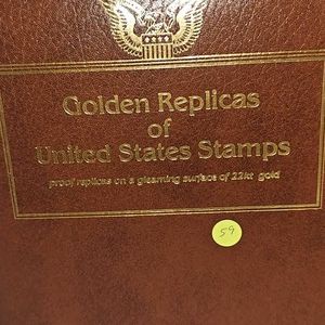 1985-1988 US 22Kt Stamp Collection as Pictured