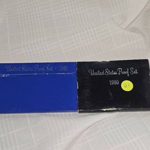 1980,1983 US Mint Proof Set (2)
