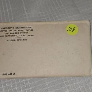 1968 Unopened US Mint Proof Set