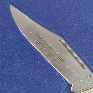 1890-1969  Dwight D Eisenhower Coin and Knife Set2009 P&D Mint Set