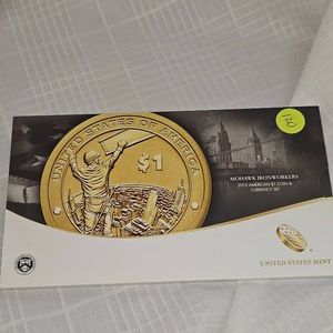 2015 Mohawk Iron Workers $1 Coin and Currancy Set