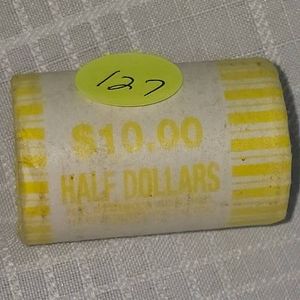 Treasury $10 roll of Half Dollars, 50c